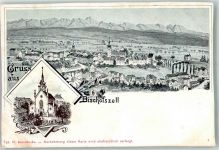 9220 Bischofszell 1906 Foto AK Kirche