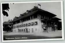 3312 Fraubrunnen 1935 Foto AK Gasthaus zum Brunnen