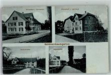 8585 Schönenbaumgarten Foto AK Gasthaus zum Sonnenhof und zum Landhaus Martins- Mühle