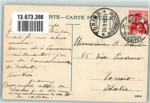 Caux Bahnhof Eisenbahn Bahnhof Schweiz 1910 Foto AK