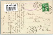 Kulm 1909 Foto AK Bergbahn Hotel Rigi Staffel