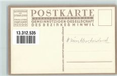 8872 Weesen Künstlersteindruck sign. Rüegg,E.a.. Bauernhaus auf Strahlegg Breifträger