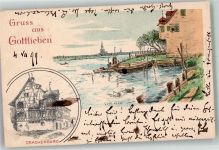 8274 Gottlieben 1899 Lithographie Drachenburg