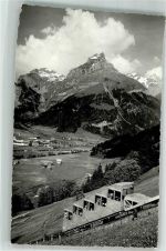 6390 Engelberg 1968 Foto AK Draht- Seilbahn Engelberg-Gerschnialp