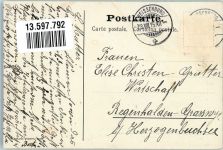 3764 Weissenburg 1915 Foto AK Pension Müller Weissenburgbergli