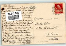 Schiers Säumer Motiv Schweiz 1925