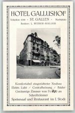 9000 St. Gallen S. Gallo FOTO KEINE AK Hotel Gallushof