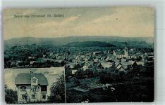 9243 Jonschwil 1917 Foto AK Feldpost Villa Felsenburg