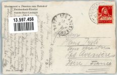 3713 Reichenbach im Kandertal 1929 Foto AK Gasthaus Pension zum Bahnhof