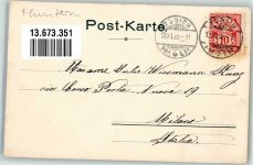 Zürichberg 1898 Foto AK Pension zum Förster Zürichberg