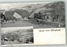 3555 Trubschachen - Ort handschriftlich Grusß vom Blapbach