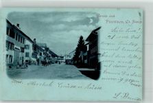 8330 Pfäffikon ZH 1899 Mondschein Gruss aus