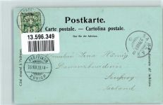 8330 Pfäffikon ZH 1899 Mondschein Gruss aus