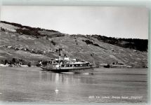 Genève Genf Raddampfer Simplon auf dem Genfersee Binnenschiff Foto AK