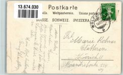 8408 Wülflingen Winterthur 1910 Lithographie Kant. Turnfahrt 1910
