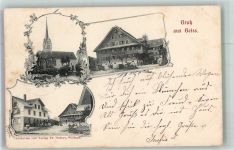 6123 Geiss 1902 Foto AK Kirche