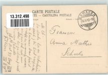 7503 Samedan Samaden 1912 Foto AK Hotel Bellevue Feldpost Bat. 93 Comp. III