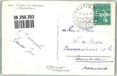 3714 Frutigen 1962 Foto AK Hohniesen Meggiserhorn