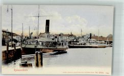 8590 Romanshorn Foto AK Hafen