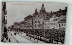 2300 La Chaux-de-Fonds Foto AK Rue Léopold-Robert
