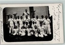 9410 Heiden 1916 Foto AK Gruppenfoto Sportler Ort lt. Stempel