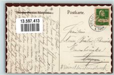 6354 Vitznau 1929 Künstlersteindruck Pension Margherita