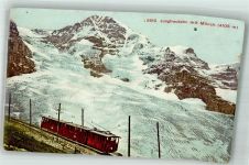Jungfraubahn Winter Bergbahn Jungfraubahn Zahnradbahn