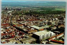 4000 Basel Bâle Foto AK Fliegeraufnahme Mustermesse
