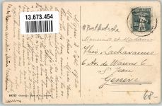 Nyon Postkutsche Place de la Poste Postkutsche Schweiz 1920 Foto AK