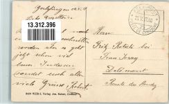 4563 Gerlafingen 1917 Foto AK Feldpost 25 Poste de Campagne Schulhäuser Turnhalle