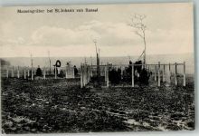 4000 Basel Bâle Foto AK Massengräber bei St. Johann von Bassel Feldpost