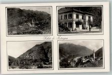 6655 Intragna Foto AK Gasthaus Kirche