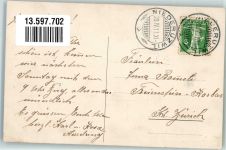 9244 Niederuzwil 1911 Foto AK Neues evang. Schulhaus