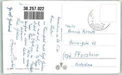 8590 Romanshorn 1960 Foto AK Hafen Kirche