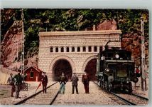 Simplon Berg - Simplon-Tunnel Eisenbahn