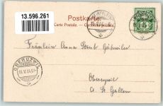 8570 Weinfelden 1904 Foto AK Hotel Traube Kutschen Brunnen