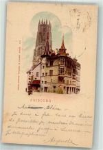 1700 Fribourg Freiburg 1898 Foto AK
