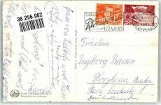 4000 Basel Bâle 1951 Foto AK Kleinhünger-Rhein- Hafen