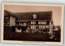 8825 Hütten 1915 Foto AK Pension Ferienheim Richterswil Mistlisbühl