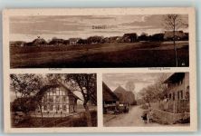 3256 Seewil 1924 Foto AK Handlung Schulhaus