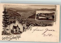 8488 Turbenthal 1899 Lithographie Schloss Girenbad