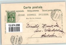 8488 Turbenthal 1899 Lithographie Schloss Girenbad