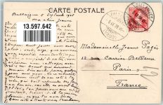 1338 Ballaigues 1908 Foto AK la Cure