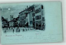 1530 Payerne 1901 Mondschein Grand Rue