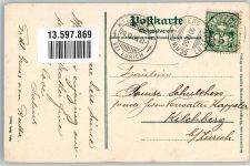 6103 Schwarzenberg LU 1906 Foto AK Hotel Pension Kreuz