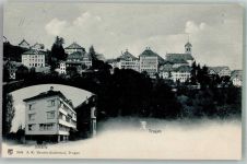 9043 Trogen 1908 Foto AK Hotel Schäfle