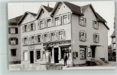 9230 Flawil 1939 Foto AK Handlung Kolonialwaren Bahnpost