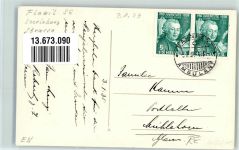 9230 Flawil 1939 Foto AK Handlung Kolonialwaren Bahnpost
