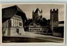 3600 Thun Foto AK Knaben- Schützenhaus Schloss