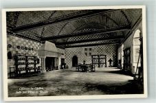 Chillon Chateau Foto AK Schloss Festsaal
